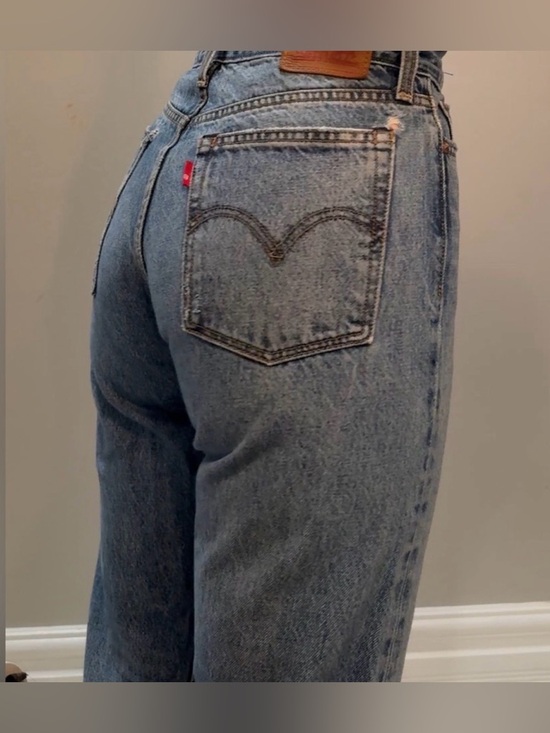 Levi's Denim - Levi's Light Blue High-Rise Cropped Jeans